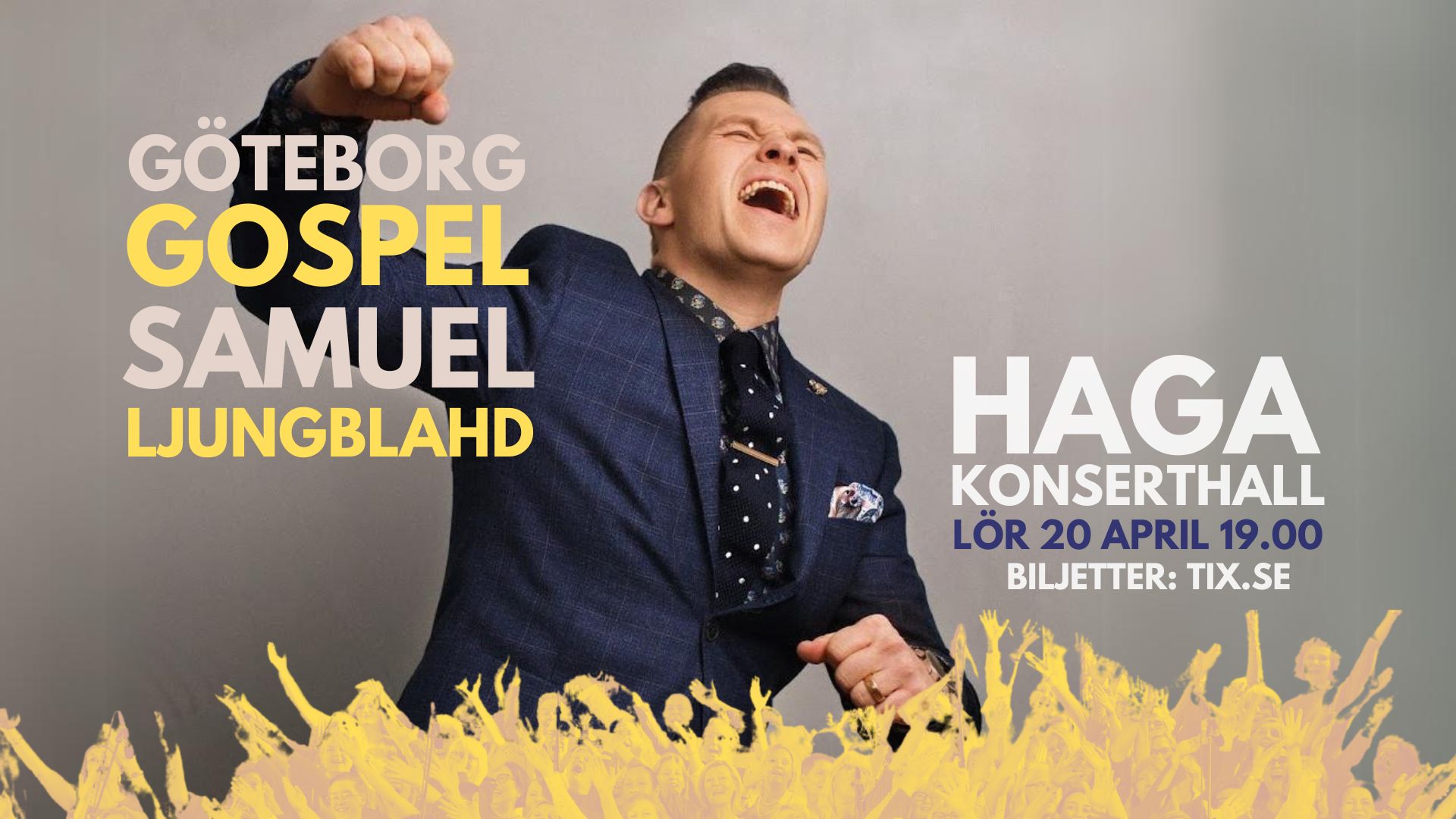 Konsert med Göteborg Gospel och Samuel Ljungblahd